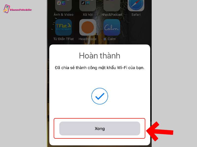 Cách chia sẻ Wifi trên iPhone không cần nhập mật khẩu